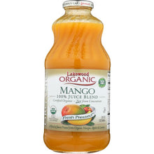 Load image into Gallery viewer, LAKEWOOD ORGANIC: Mango 100% Juice Blend, 32 oz
