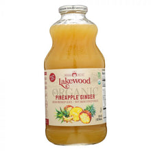 Load image into Gallery viewer, LAKEWOOD: Organic Pineapple Ginger Juice, 32 fl oz
