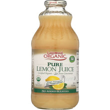 Load image into Gallery viewer, LAKEWOOD ORGANIC: Pure Lemon Juice, 32 oz
