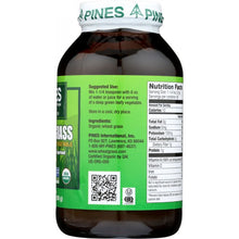 Load image into Gallery viewer, PINES WHEAT GRASS: Organic Wheat Grass Powder, 10 oz
