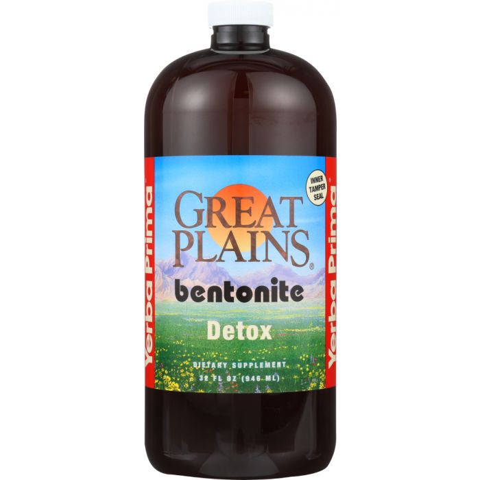 YERBA PRIMA: Great Plains Bentonite Detox, 32 oz