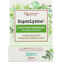 Load image into Gallery viewer, QUANTUM HEALTH: Super Lysine + Cold Sore Treatment, 0.25 oz
