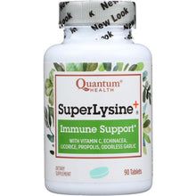 Load image into Gallery viewer, QUANTUM HEALTH: Super Lysine + Immune System, 90 Tablets
