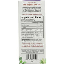Load image into Gallery viewer, QUANTUM HEALTH: Elderberry Syrup Soothes &amp; Quiets, 4 oz
