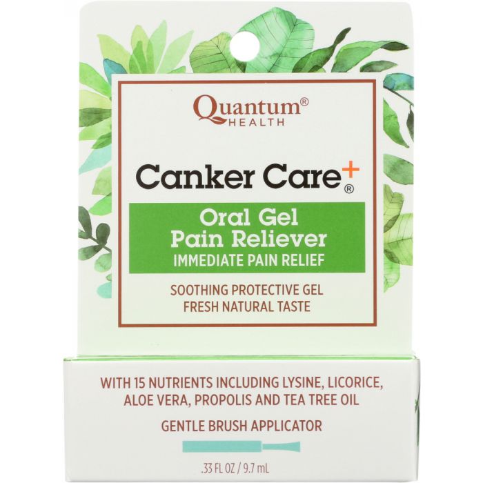 QUANTUM HEALTH: Canker Care+ Oral Gel, .33 oz