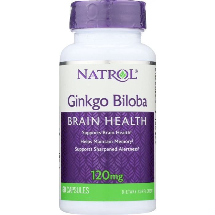 NATROL: Ginkgo Biloba 120 mg, 60 cp