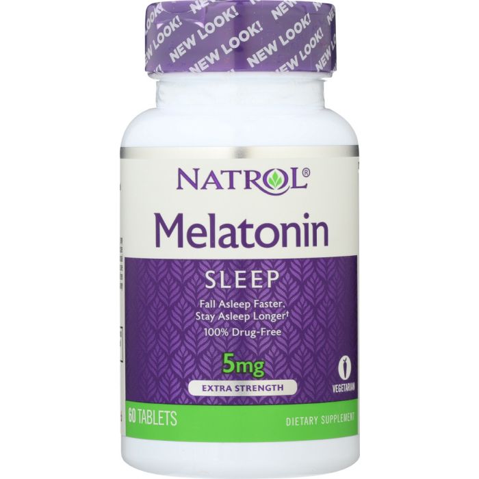 NATROL: Melatonin 5 mg, 60 Tablets