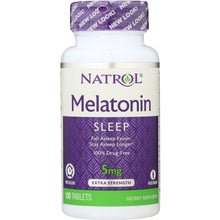 Load image into Gallery viewer, NATROL: Melatonin TR Time Release 5 mg, 100 tablets
