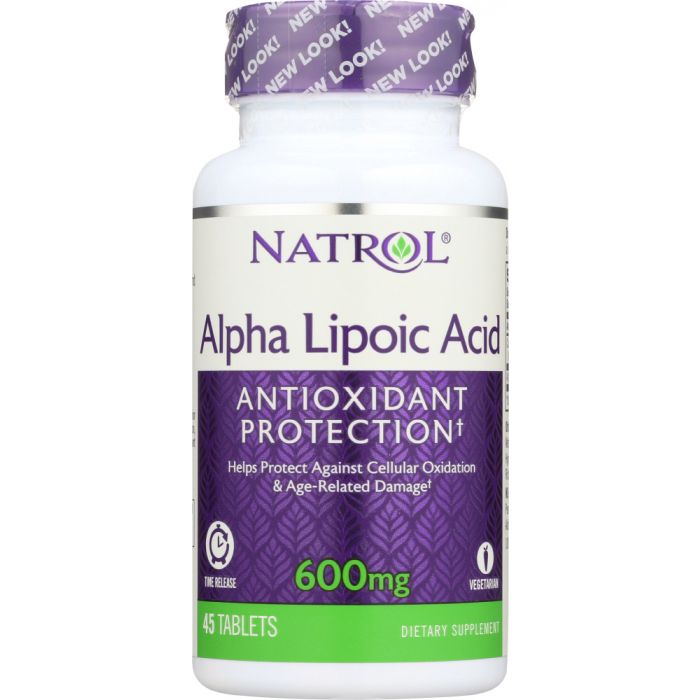 NATROL: Alpha Lipoic Acid 600 mg, 45 tb