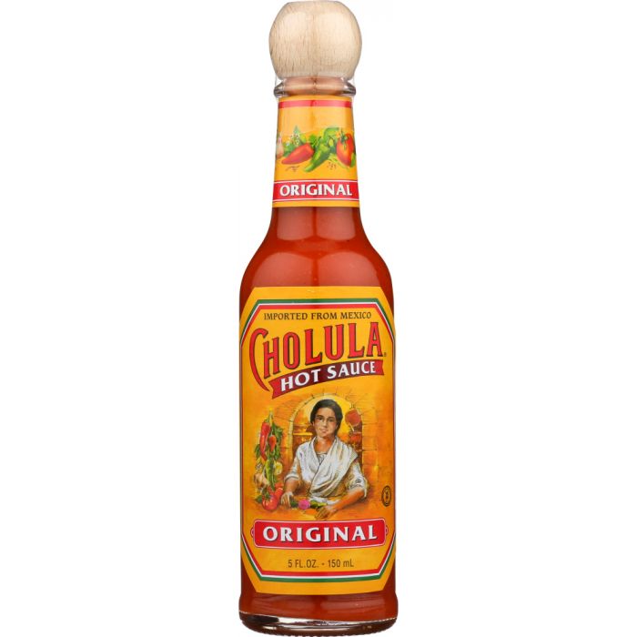 CHOLULA: Hot Sauce Original, 5 oz