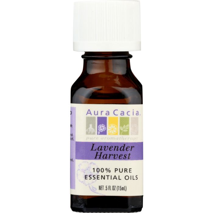 AURA CACIA: 100% Pure Essential Oil Lavender Harvest, 0.5 oz