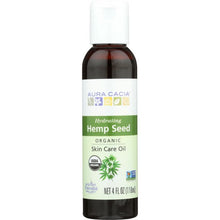 Load image into Gallery viewer, AURA CACIA: Organic Hemp Seed Oil, 4 oz
