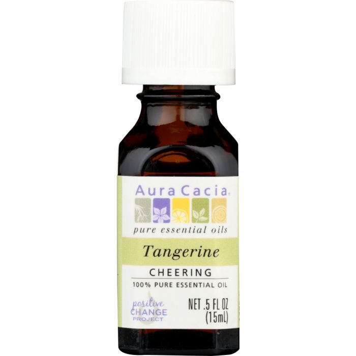 AURA CACIA: Essential Oil Tangerine 0.5 oz