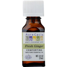 Load image into Gallery viewer, AURA CACIA: Oil Essential Fresh Ginger 0.5 oz
