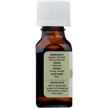 Load image into Gallery viewer, AURA CACIA: Oil Essential Fresh Ginger 0.5 oz
