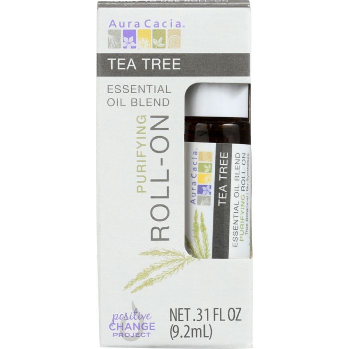 AURA CACIA: Oil Essential Roll-on Tea Tree 0.31 oz