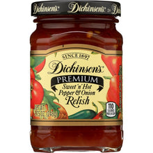 Load image into Gallery viewer, DICKINSON: Pepper &amp; Onion Relish, 8.75 oz
