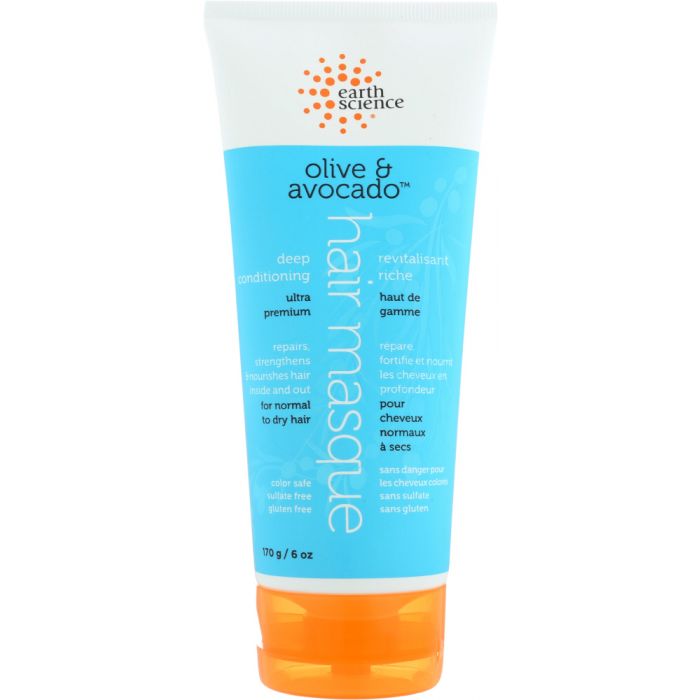 EARTH SCIENCE: Masque Hair Conditioning Deep, 6 oz