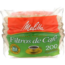 Load image into Gallery viewer, MELITTA: Coffee Filters Basket, 200 pc
