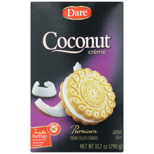 Load image into Gallery viewer, DARE: Coconut Creme Filled Cookie, 10.2 oz
