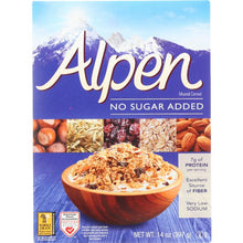 Load image into Gallery viewer, ALPEN: Muesli Cereal No Sugar Added, 14 oz
