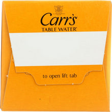 Load image into Gallery viewer, CARRS: Table Water Crackers Roasted Garlic and Herb, 4.25 oz
