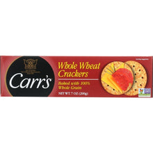 Load image into Gallery viewer, CARRS: Whole Wheat Crackers, 7 oz
