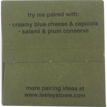 Load image into Gallery viewer, LESLEY STOWE: Rosemary Raisin Pecan Crisps, 5.3 oz
