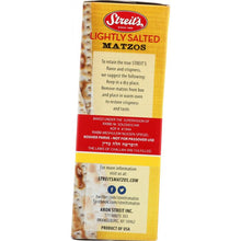 Load image into Gallery viewer, STREITS: Lightly Salted Matzo, 11 oz
