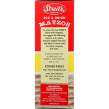 Load image into Gallery viewer, STREITS: Egg &amp; Onion Matzo, 11 oz
