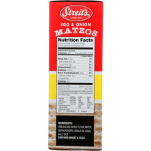Load image into Gallery viewer, STREITS: Egg &amp; Onion Matzo, 11 oz
