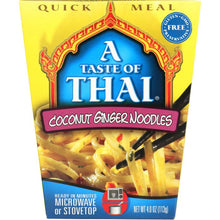 Load image into Gallery viewer, TASTE OF THAI: Coconut Ginger Noodles Quick Meal, 4 oz
