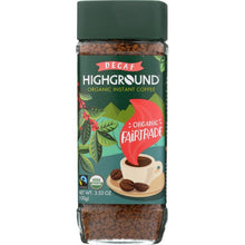 Load image into Gallery viewer, HIGHGROUND: Coffee Instant Decaf Organic, 3.53 oz
