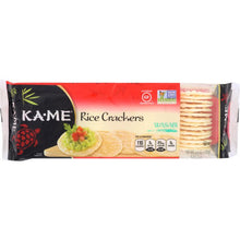 Load image into Gallery viewer, KA ME: Wasabi Rice Crackers Gluten Free, 3.5 oz
