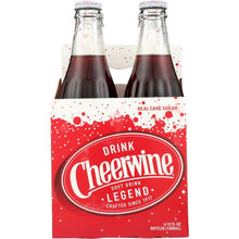 Load image into Gallery viewer, CHEERWINE: Cherry Soda 4 Bottle, 48 oz
