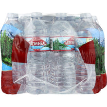 Load image into Gallery viewer, ARROWHEAD WATER: 100% Mountain Spring Water 24 Count - 0.5 liter, 12 lt
