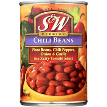 Load image into Gallery viewer, S &amp; W: Chili Beans, 15.5 oz
