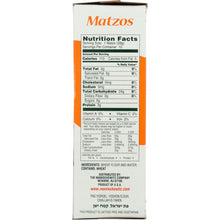 Load image into Gallery viewer, MANISCHEWITZ: Matzos Unsalted, 10 Oz
