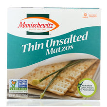 Load image into Gallery viewer, MANISCHEWITZ: Thin Unsalted Matzos, 10 Oz
