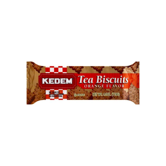KEDEM: Tea Biscuit Orange, 4.2 oz