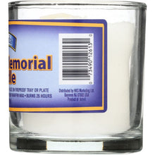 Load image into Gallery viewer, YEHUDA: Yahrzeit Memorial Candle Glass Tumbler, 1 ct
