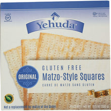 Load image into Gallery viewer, YEHUDA: Gluten Free Matzo-Style Squares, 10.5 oz

