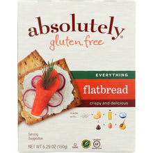 Load image into Gallery viewer, ABSOLUTELY GLUTEN FREE: Flatbread Everything, 5.29 oz
