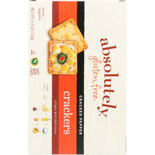 Load image into Gallery viewer, ABSOLUTELY GLUTEN FREE: Cracker Gluten Free Cracked Pepper, 4.4 oz
