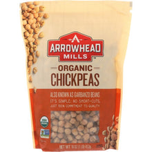 Load image into Gallery viewer, ARROWHEAD MILLS: Organic Garbanzos Chickpeas, 16 oz
