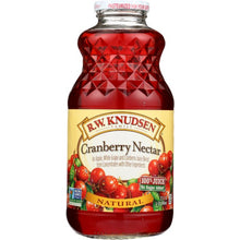 Load image into Gallery viewer, R.W. KNUDSEN FAMILY: Natural Cranberry Nectar, 32 oz
