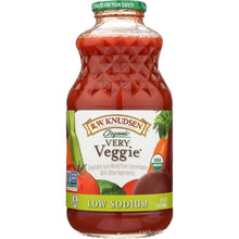 Load image into Gallery viewer, R.W. KNUDSEN: Organic Low Sodium Very Veggie Juice, 32 oz
