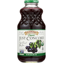 Load image into Gallery viewer, R.W. KNUDSEN FAMILY: Organic Juice Just Concord Grape, 32 oz
