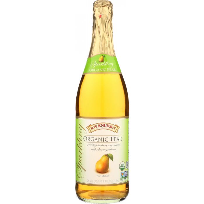 KNUDSEN: Juice Sparkling Pear Organic, 25.4 fo