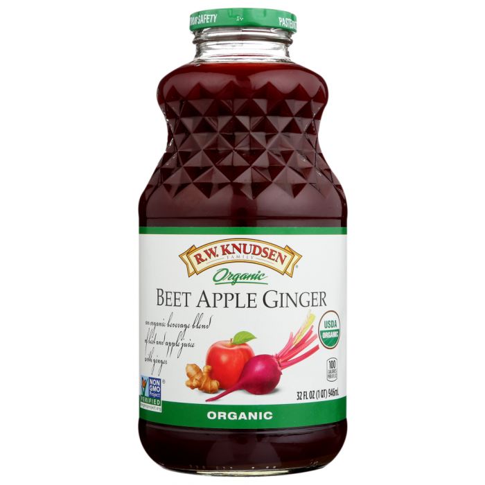 KNUDSEN: Organic Beet Apple Ginger Juice, 32 fl oz